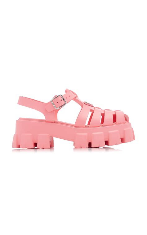 pink prada sandal